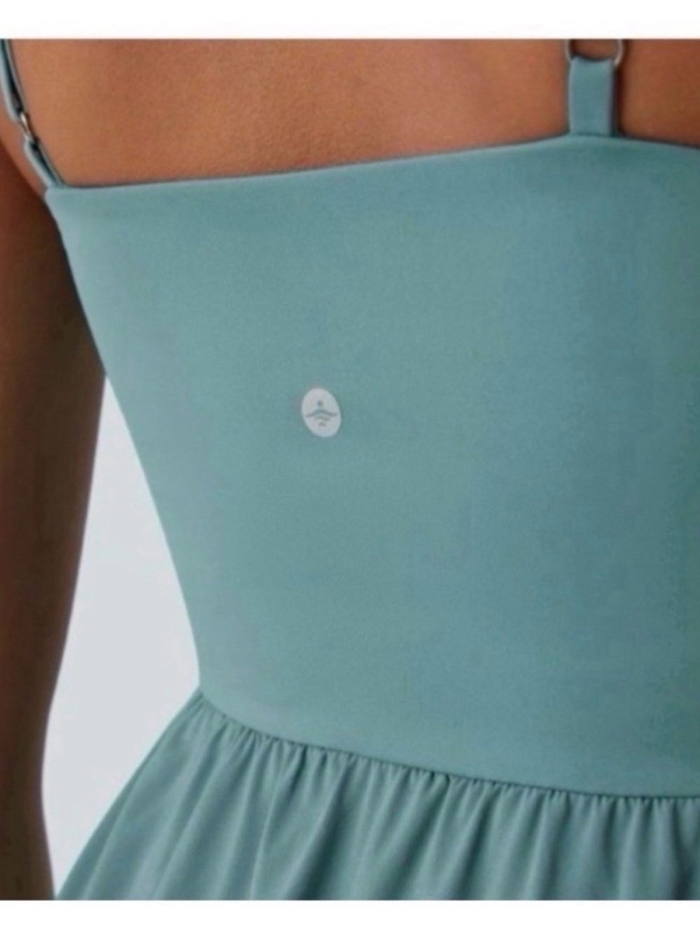HALARA Teal High Low Athletic Dress - Picture 6 of 9